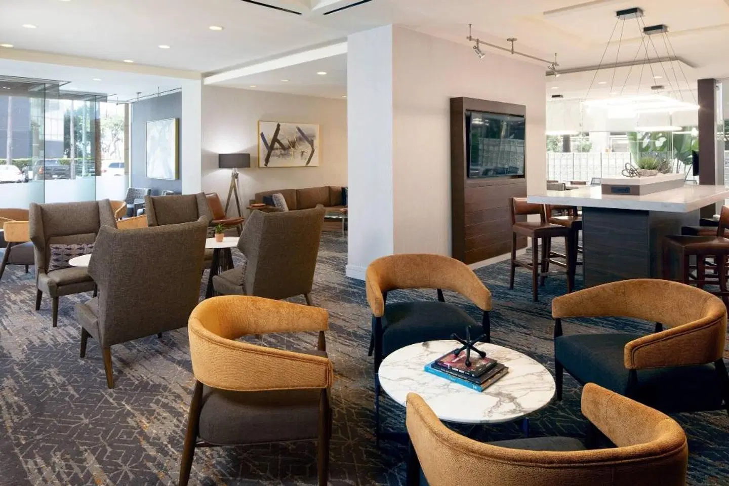 Courtyard by Marriott Los Angeles LAX/Century Boulevard LOUNGE_LOBBY