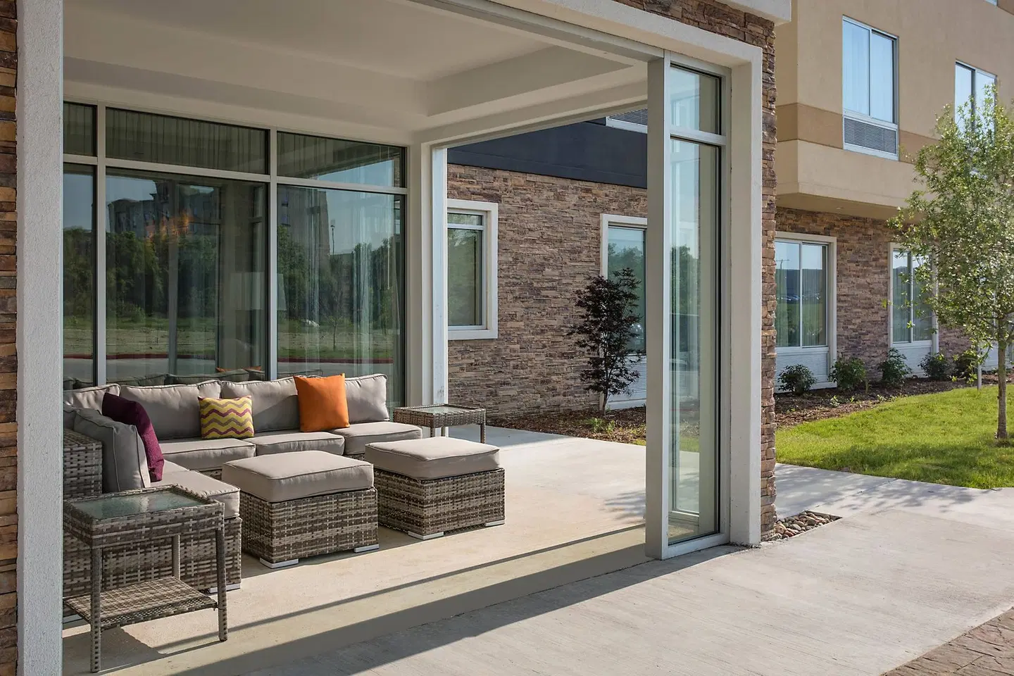 Fairfield Inn & Suites by Marriott Dallas West/I-30 Terrasse