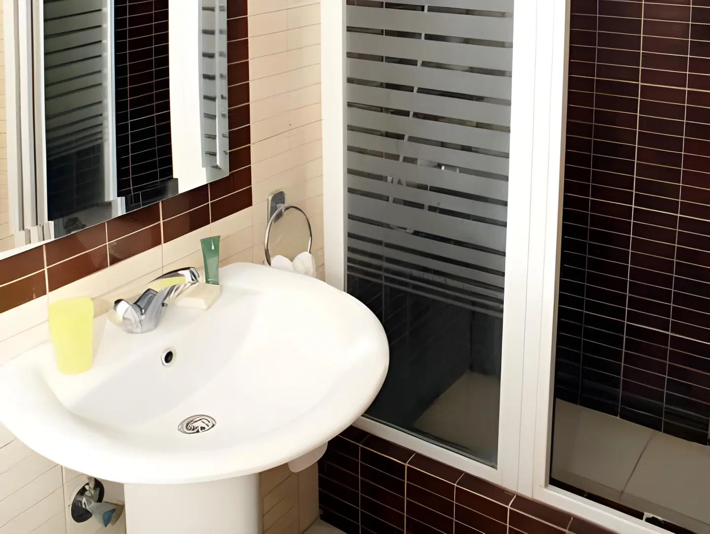 Green Plaza Inn Badezimmer