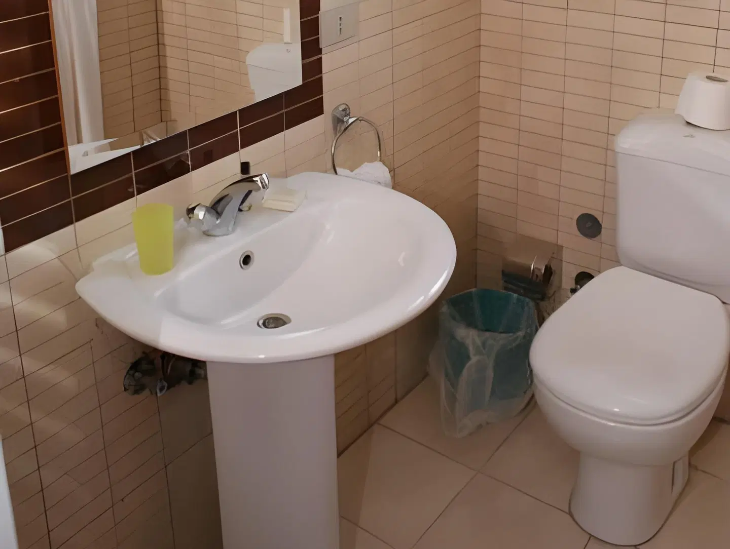 Green Plaza Inn Badezimmer