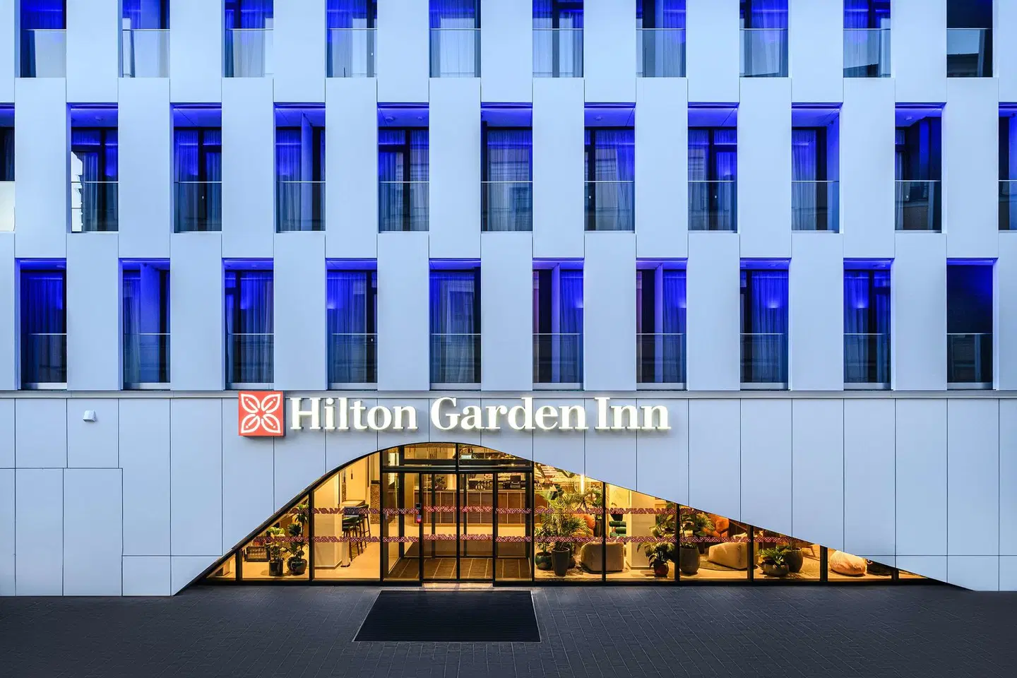 Hilton Garden Inn Debrecen City Centre Terrasse