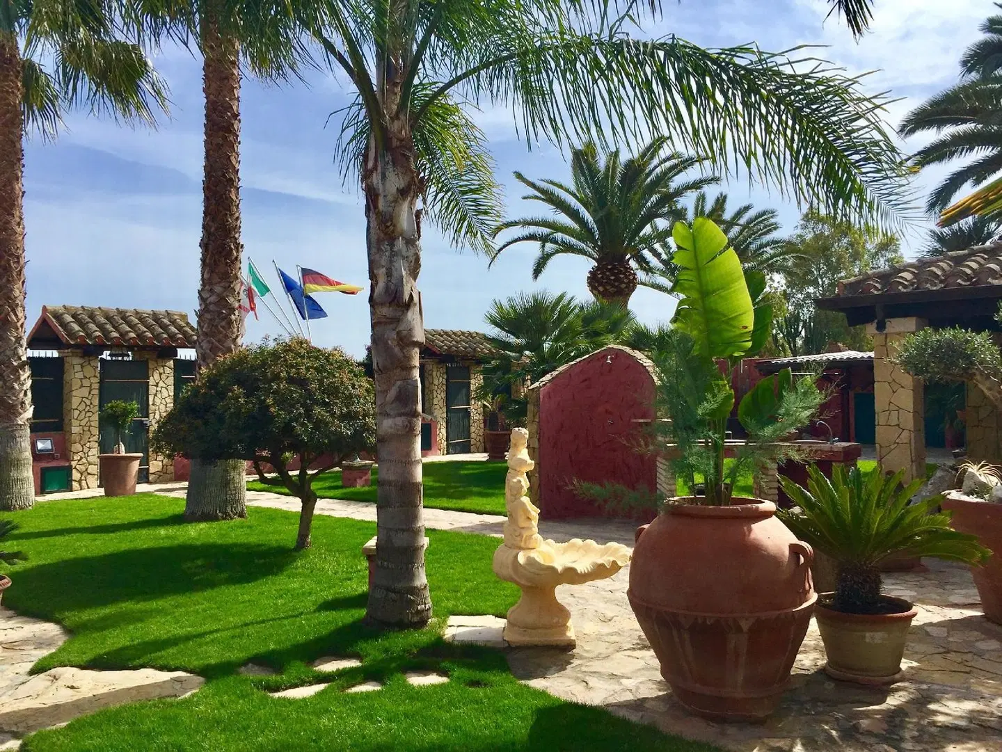 Villa Flumini Garten