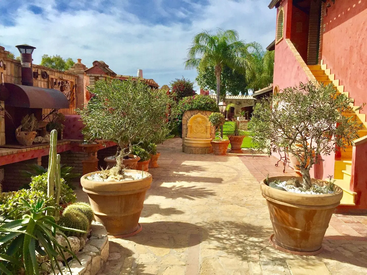 Villa Flumini Garten