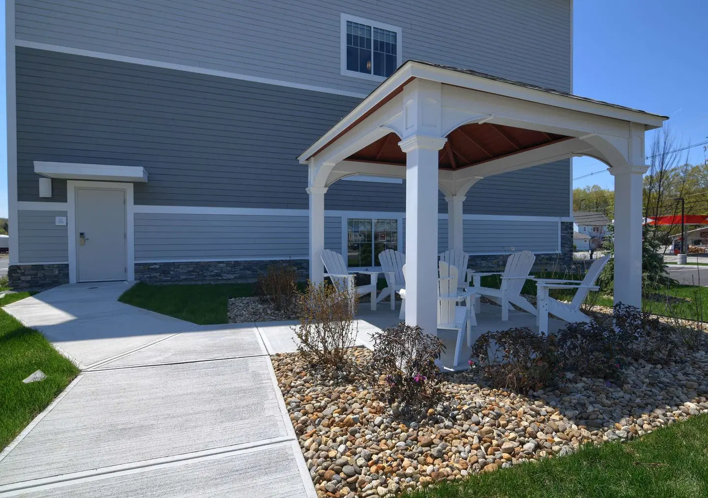 Hampton Inn Lincoln White Mountains Terrasse