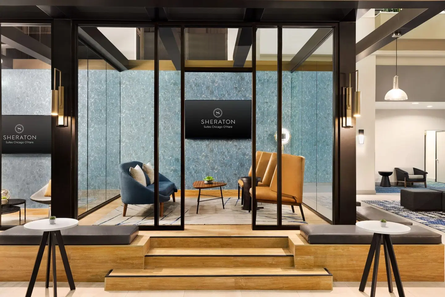 Sheraton Chicago OHare Airport Terrasse