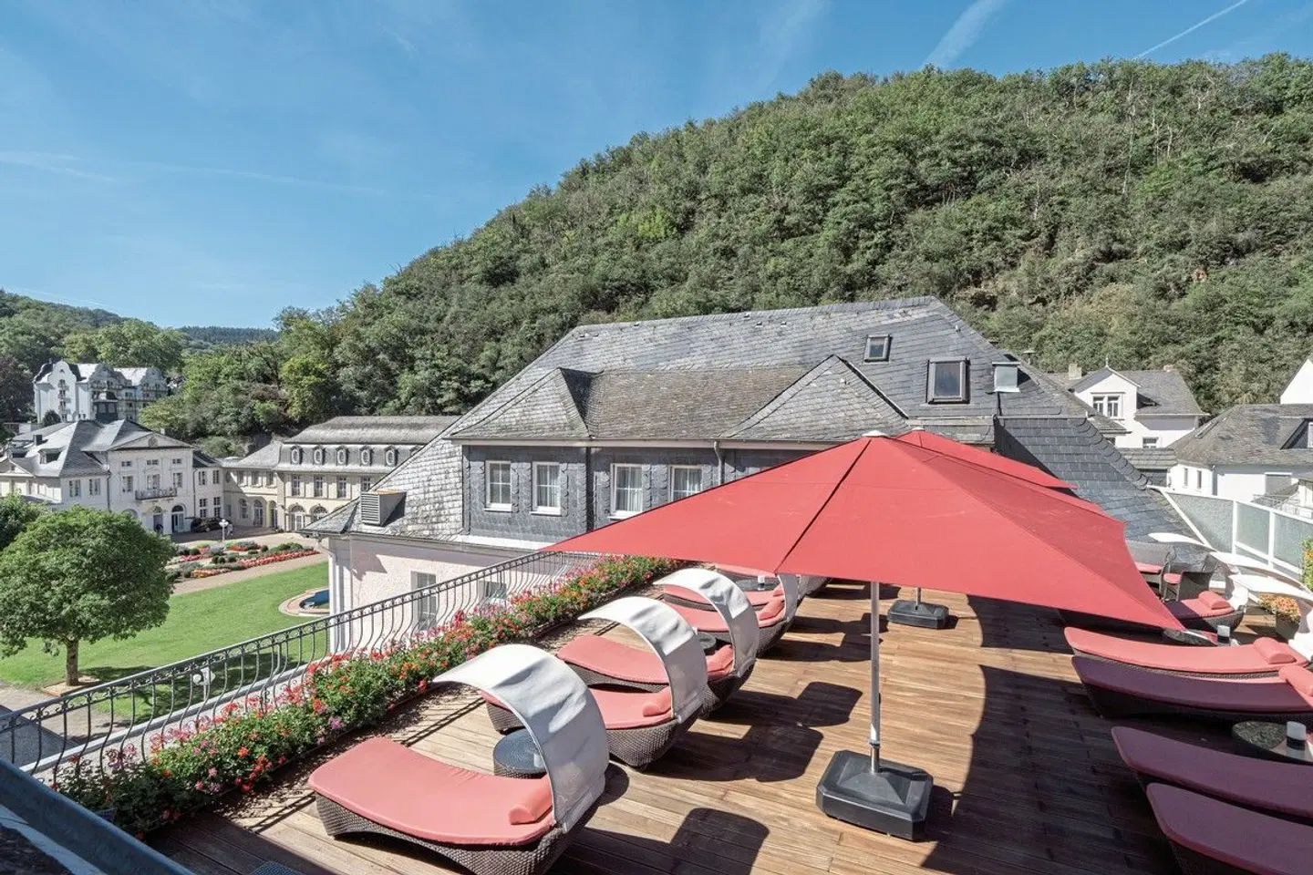 Hotel Fürstenhof Terrasse