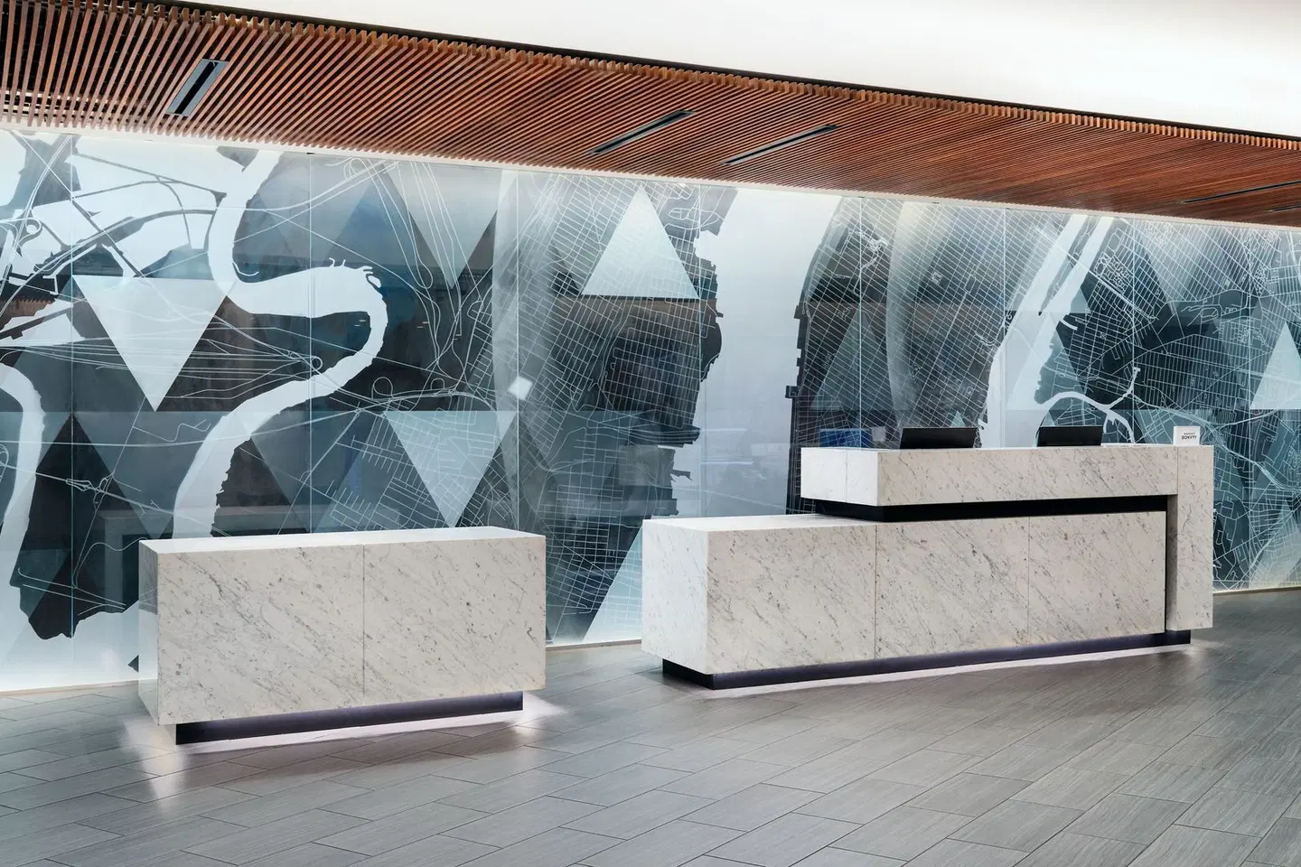 Courtyard by Marriott Long Island City/New York Manhattan View Terrasse