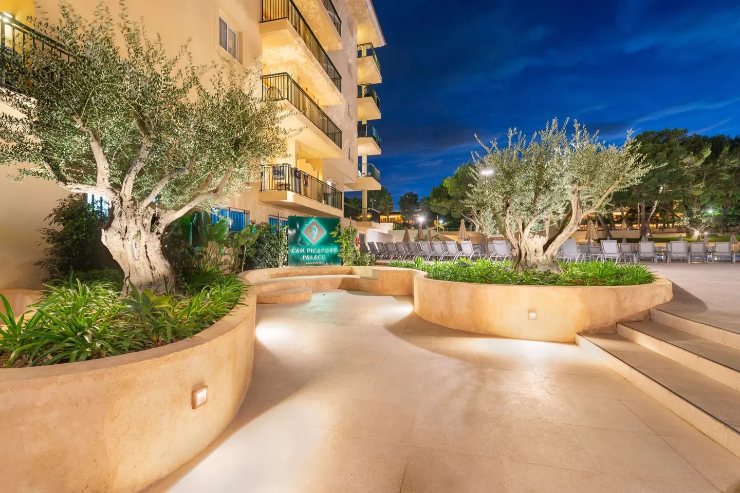 Can Picafort Palace Terrasse