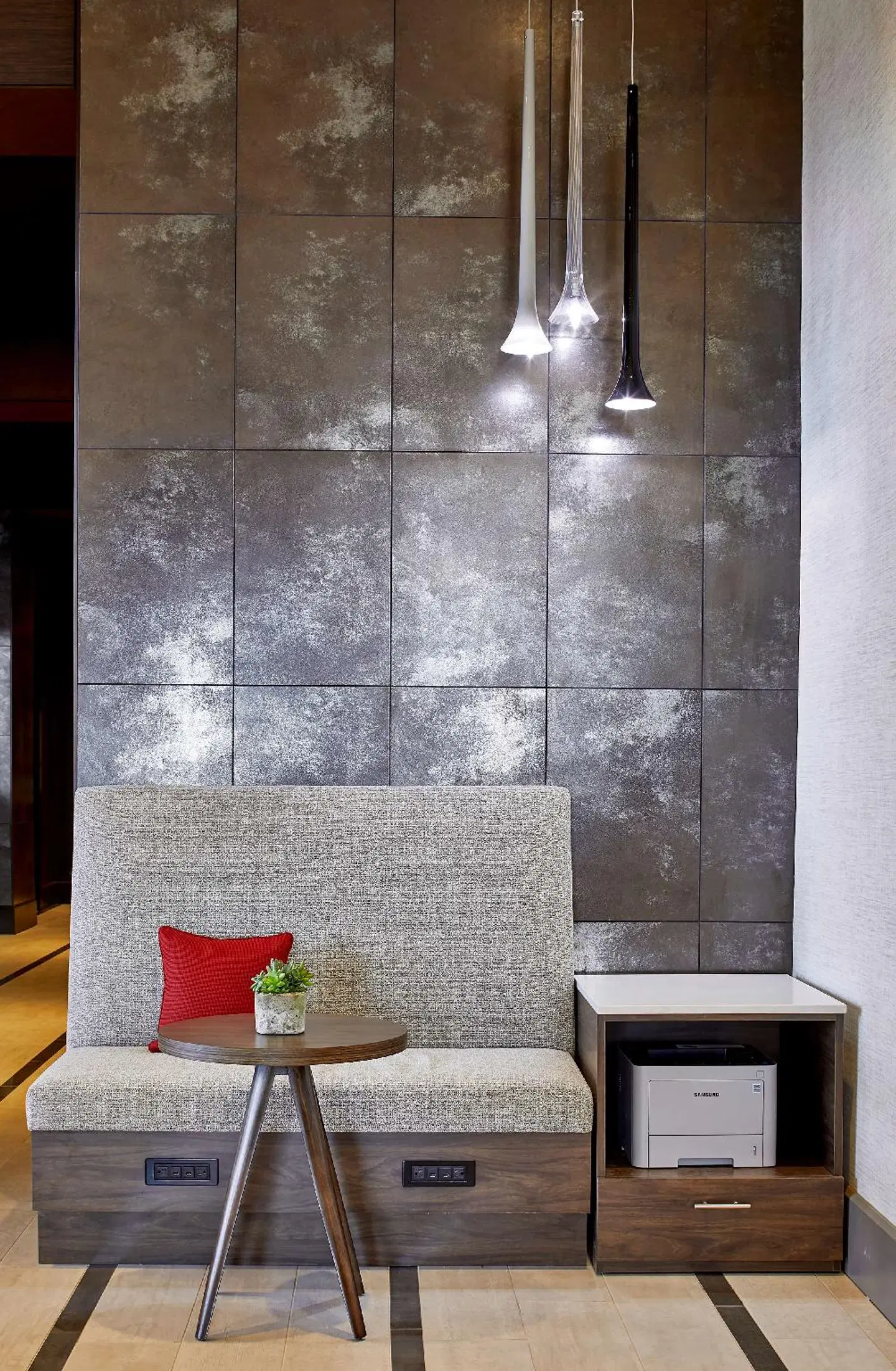 Hampton Inn & Suites Atlanta Midtown Badezimmer