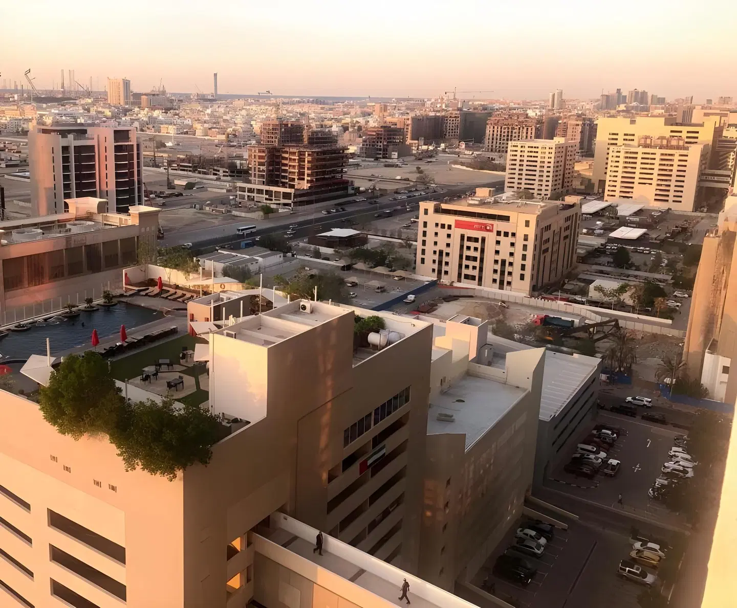 Heartland Hostel Terrasse