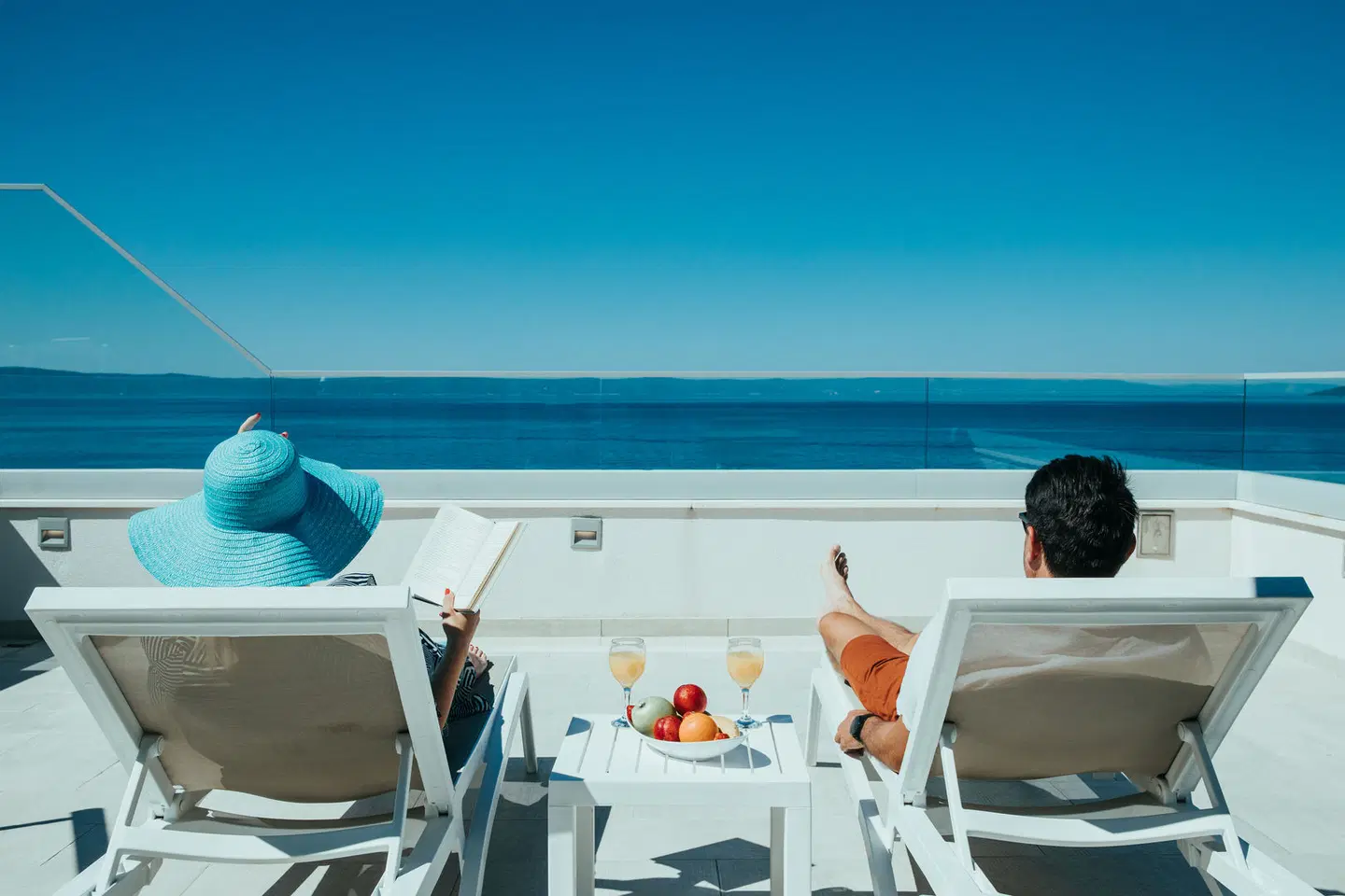 Romana Beach Apartments Terrasse