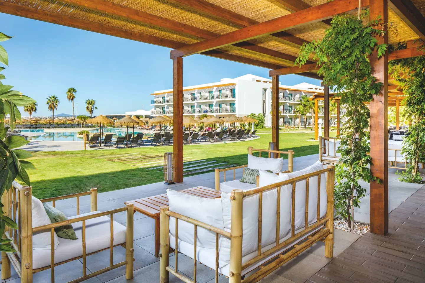 AP Cabanas Beach & Nature Terrasse