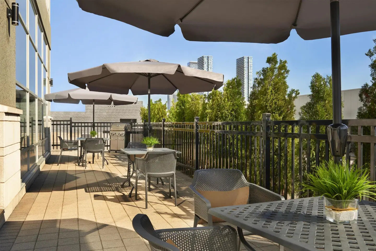 Homewood Suites by Hilton Toronto Vaughan Terrasse