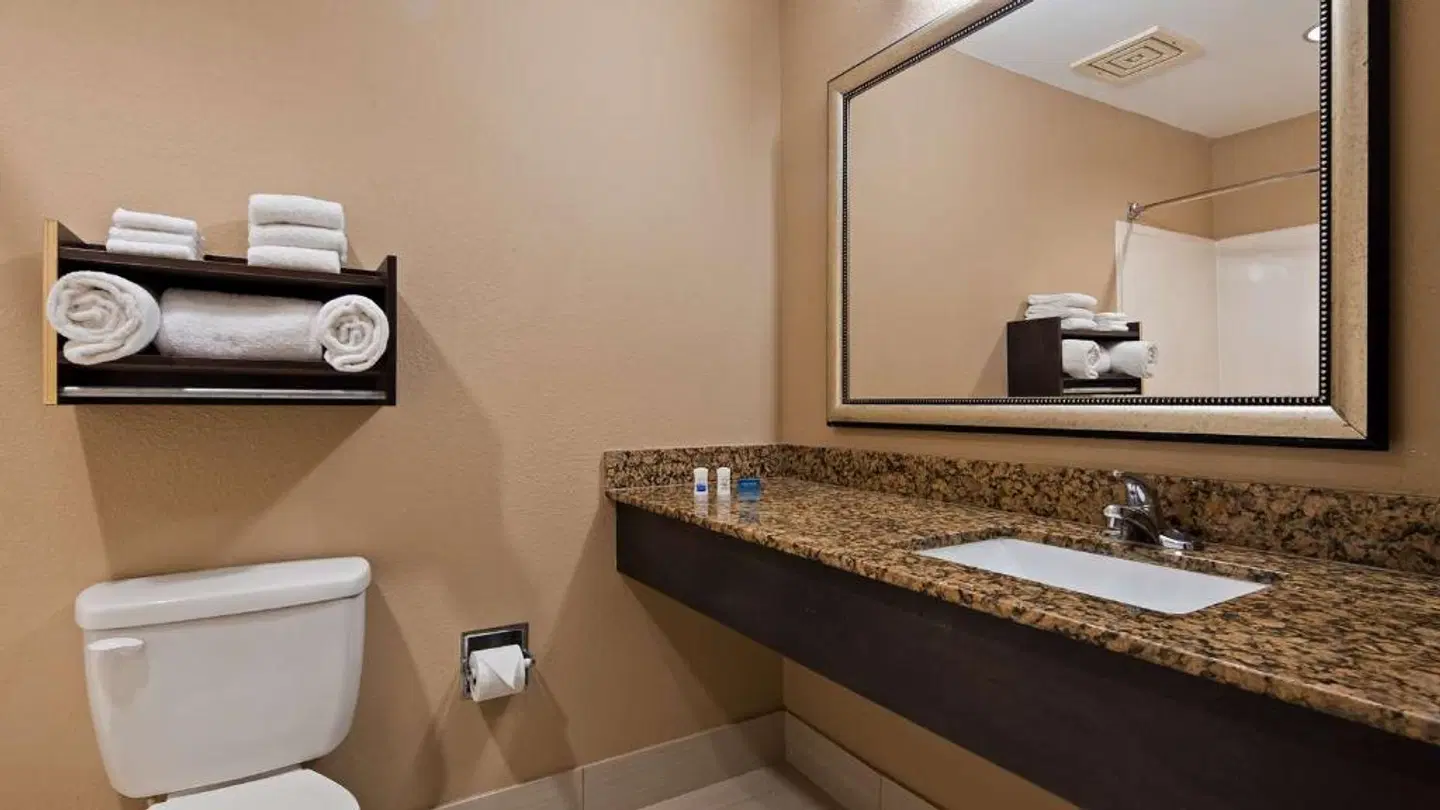 Best Western Bayou Inn & Suites BATHROOM