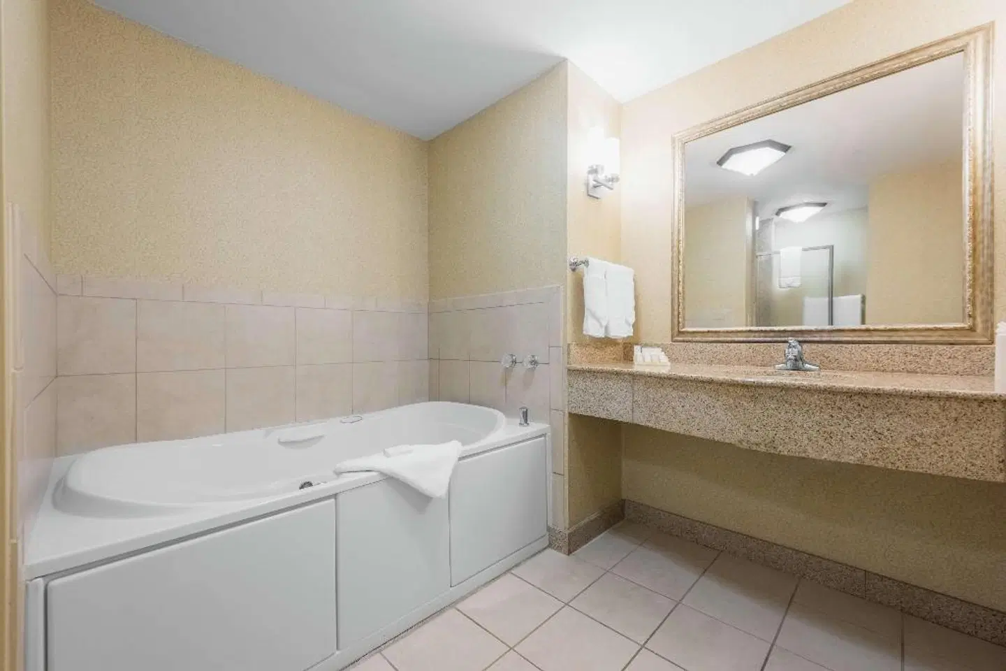 Hilton Garden Inn Meridian Badezimmer