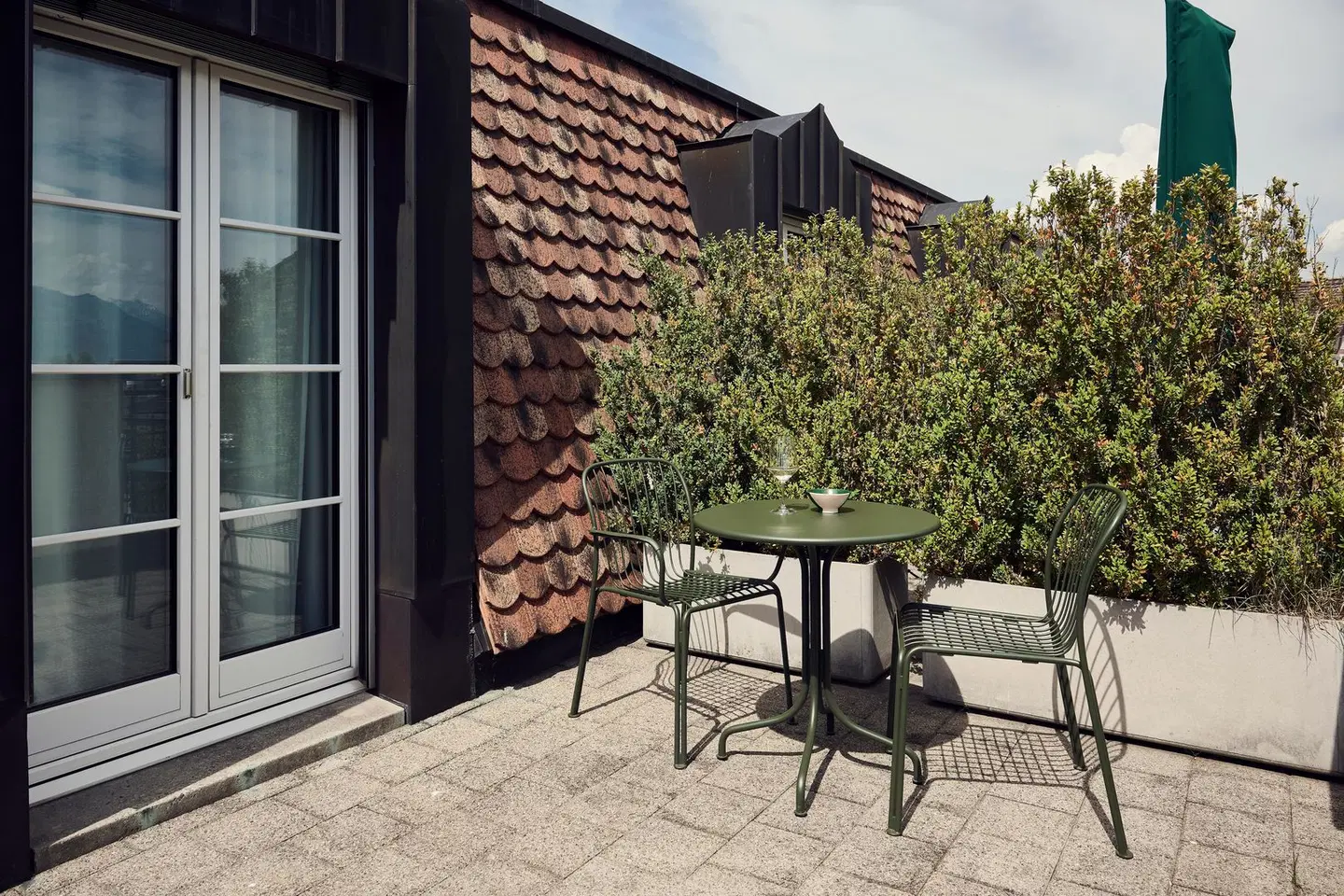 Sorell Boutique-Hotel Speer Rapperswil Terrasse