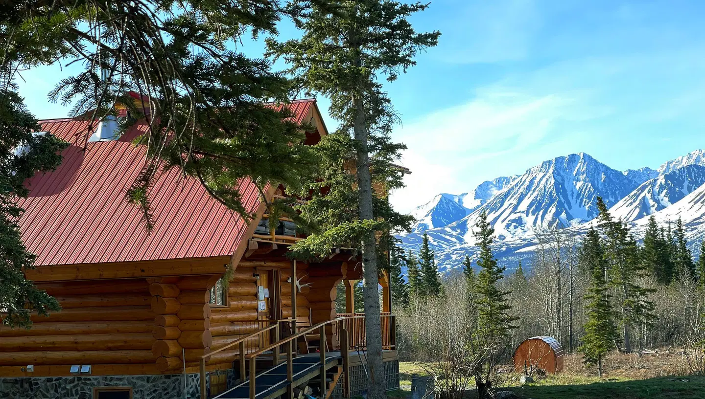 Mount Logan Lodge Terrasse