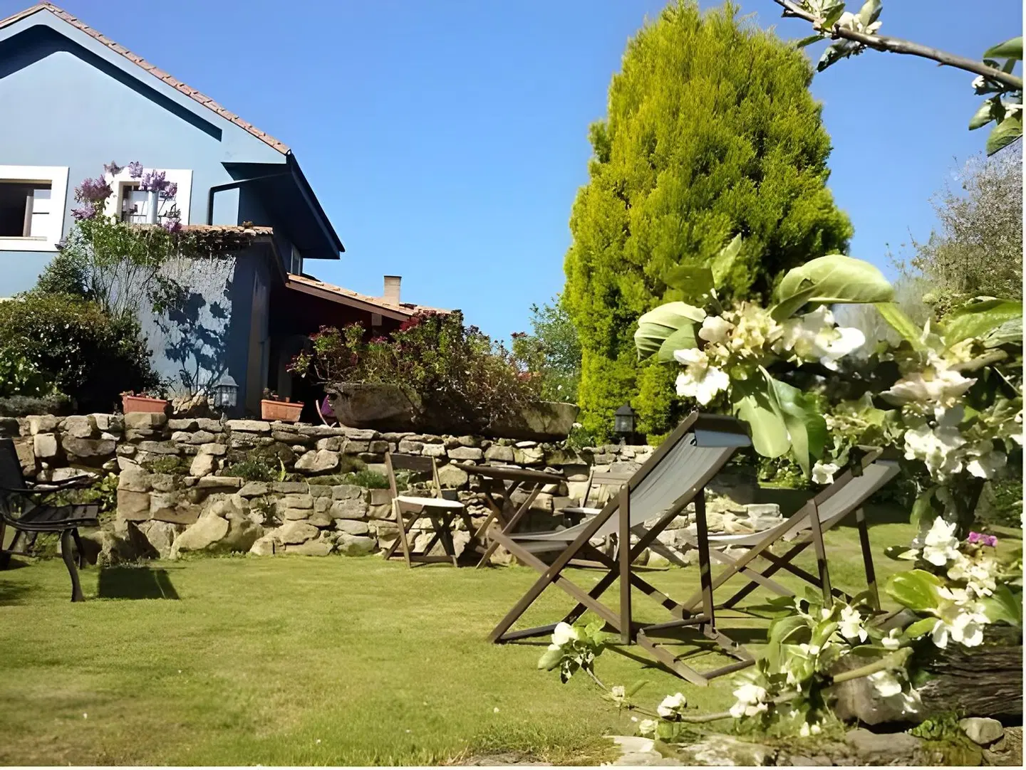 Casa Rural Ablanos de Aymar Garten