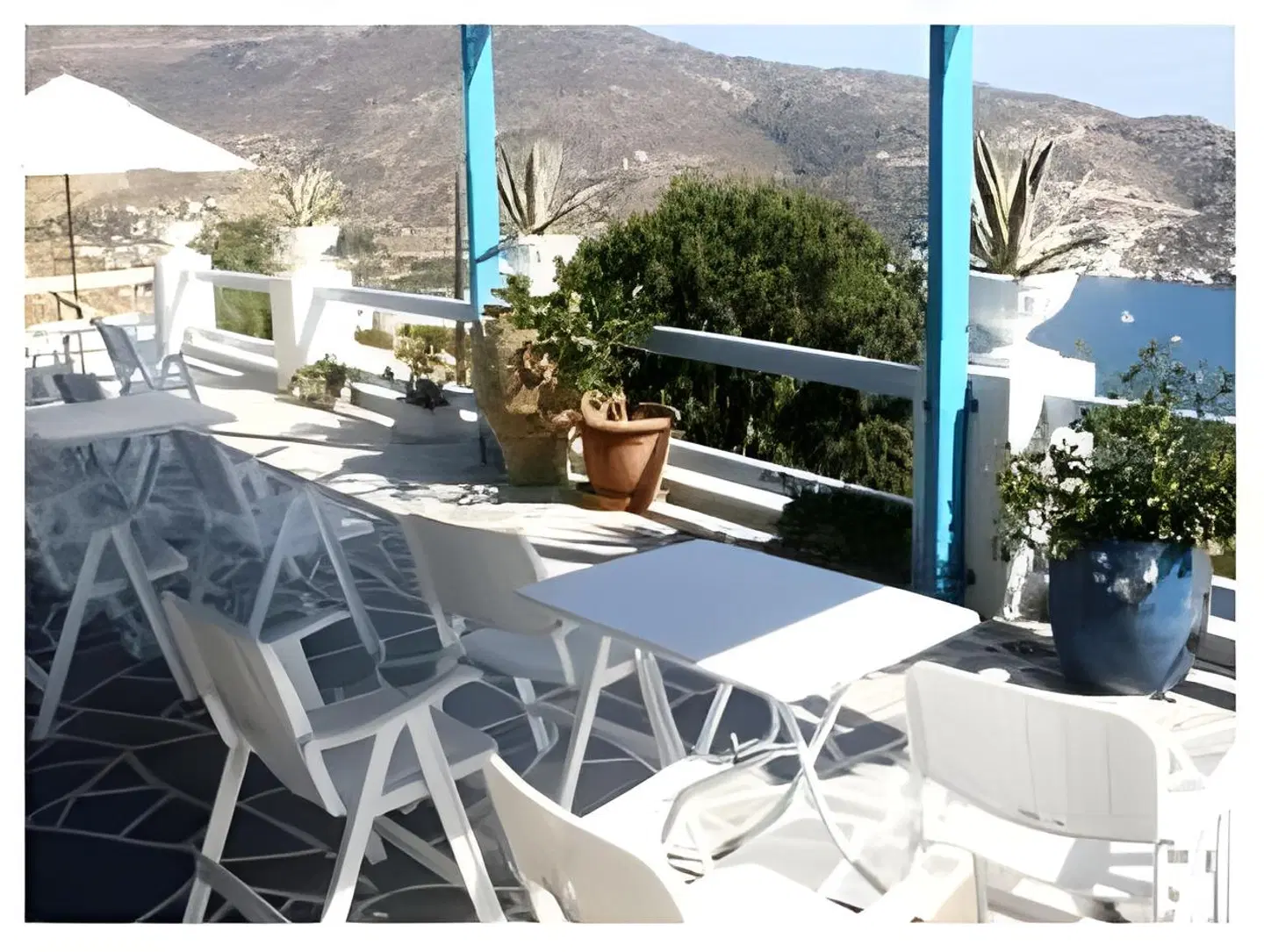 Pelagos Studios Terrasse