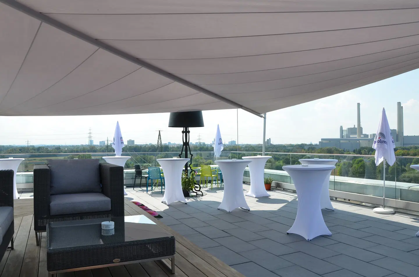 Best Western Hotel The K Munich Unterfoehring Terrasse