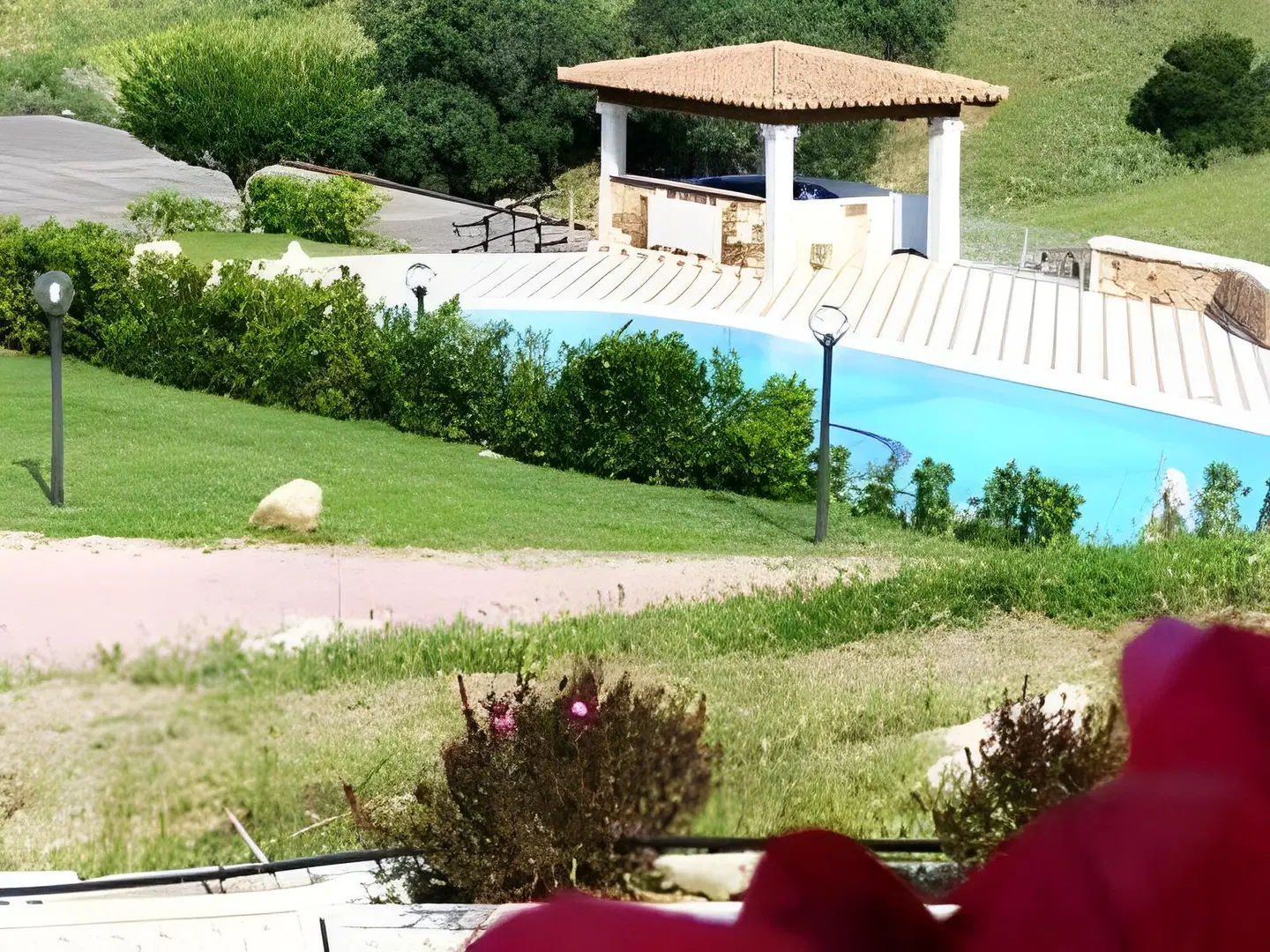 Agriturismo Su Vrau Garten