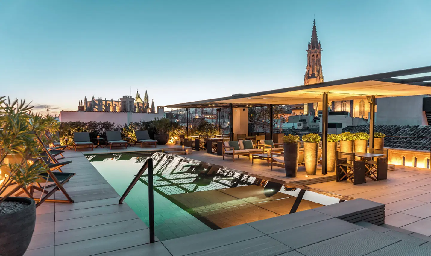 Sant Francesc Hotel Singular Terrasse