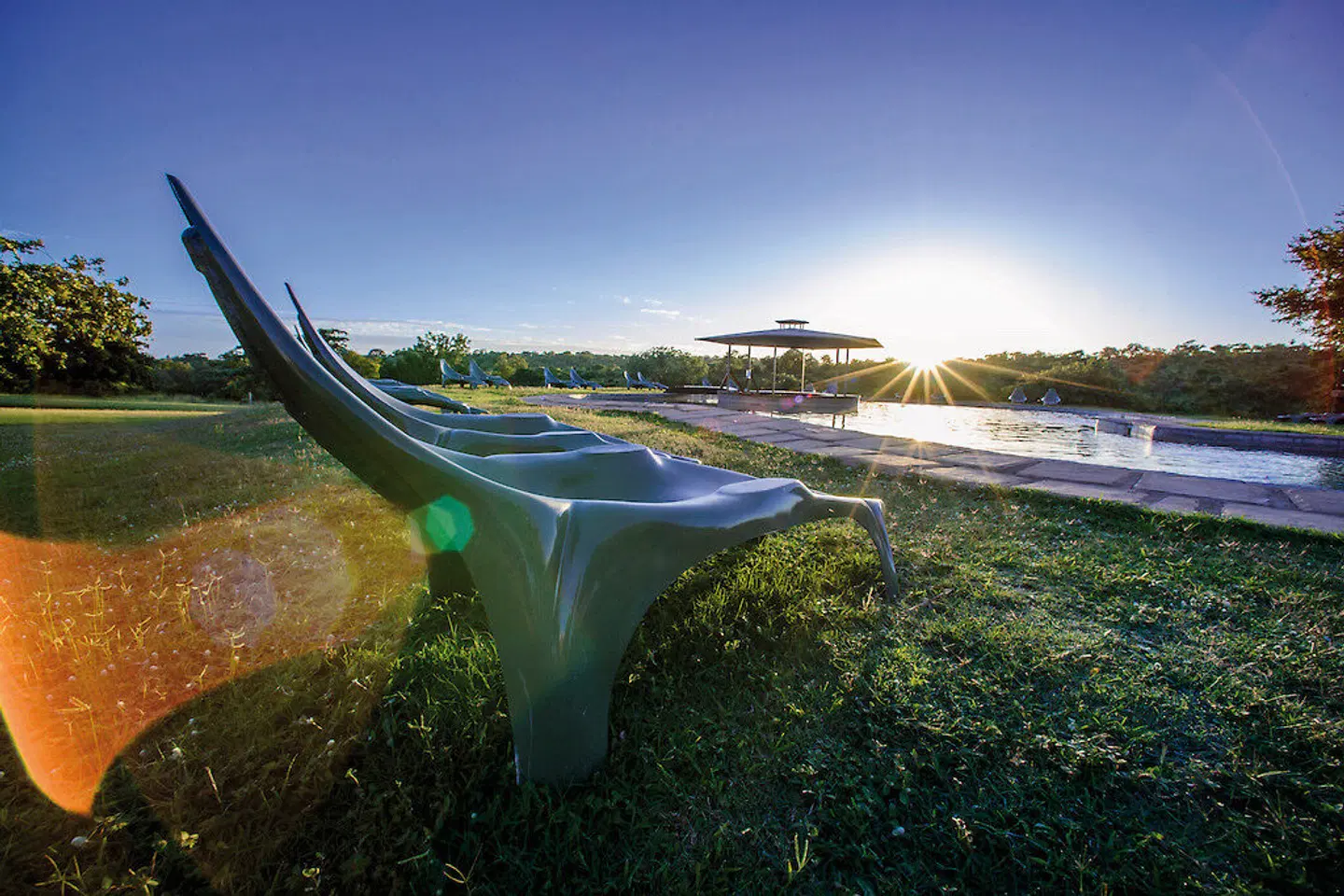 aha Nkambeni Safari Camp Garten