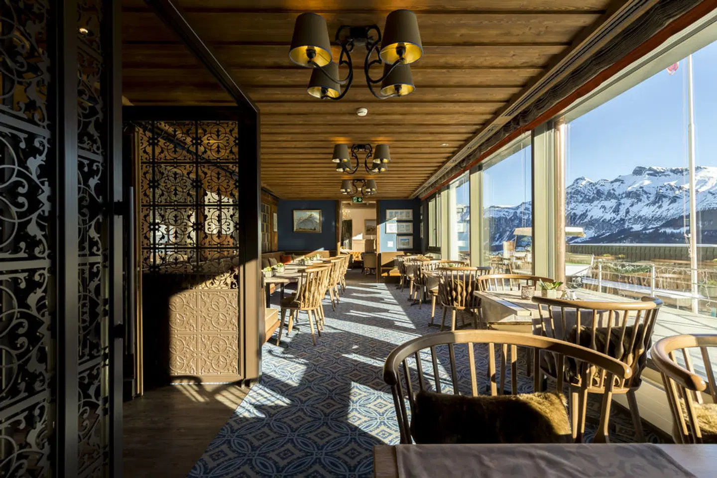 Hotel Eiger Mürren Terrasse
