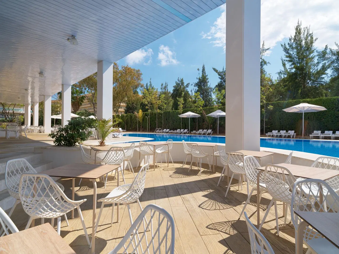 Ponient Pirámide Salou by PortAventura World Terrasse