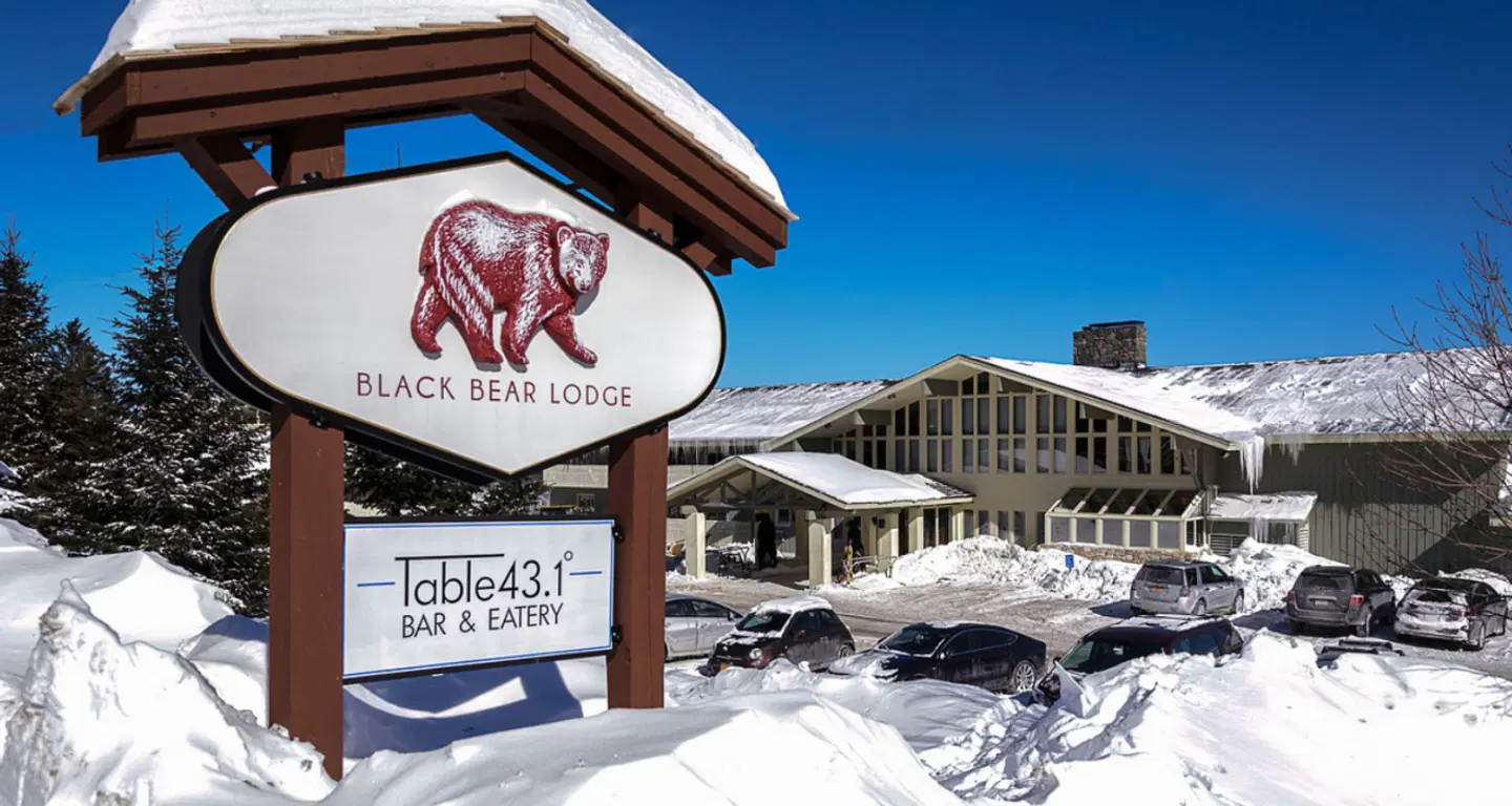 The Black Bear Lodge at Stratton Mountain Resort Terrasse