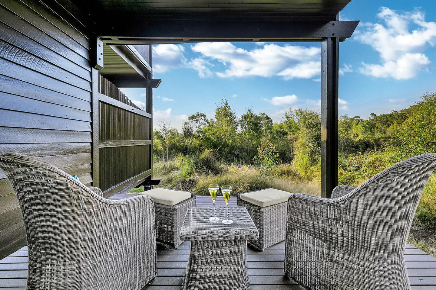 Kingfisher Bay Resort Terrasse