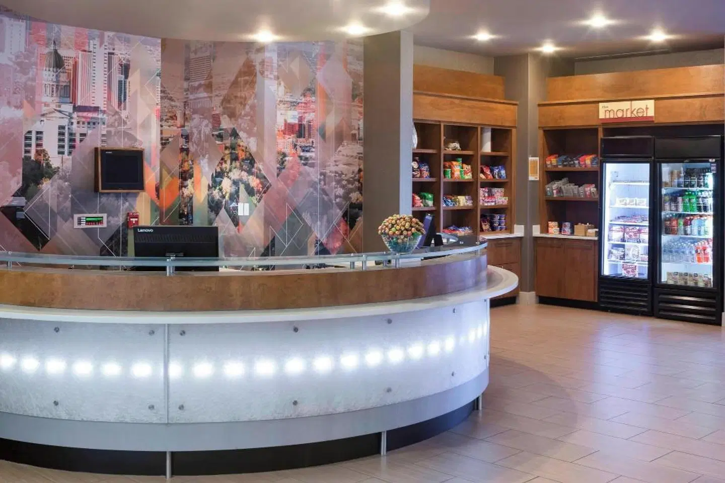 SpringHill Suites by Marriott Salt Lake City Airport Bar