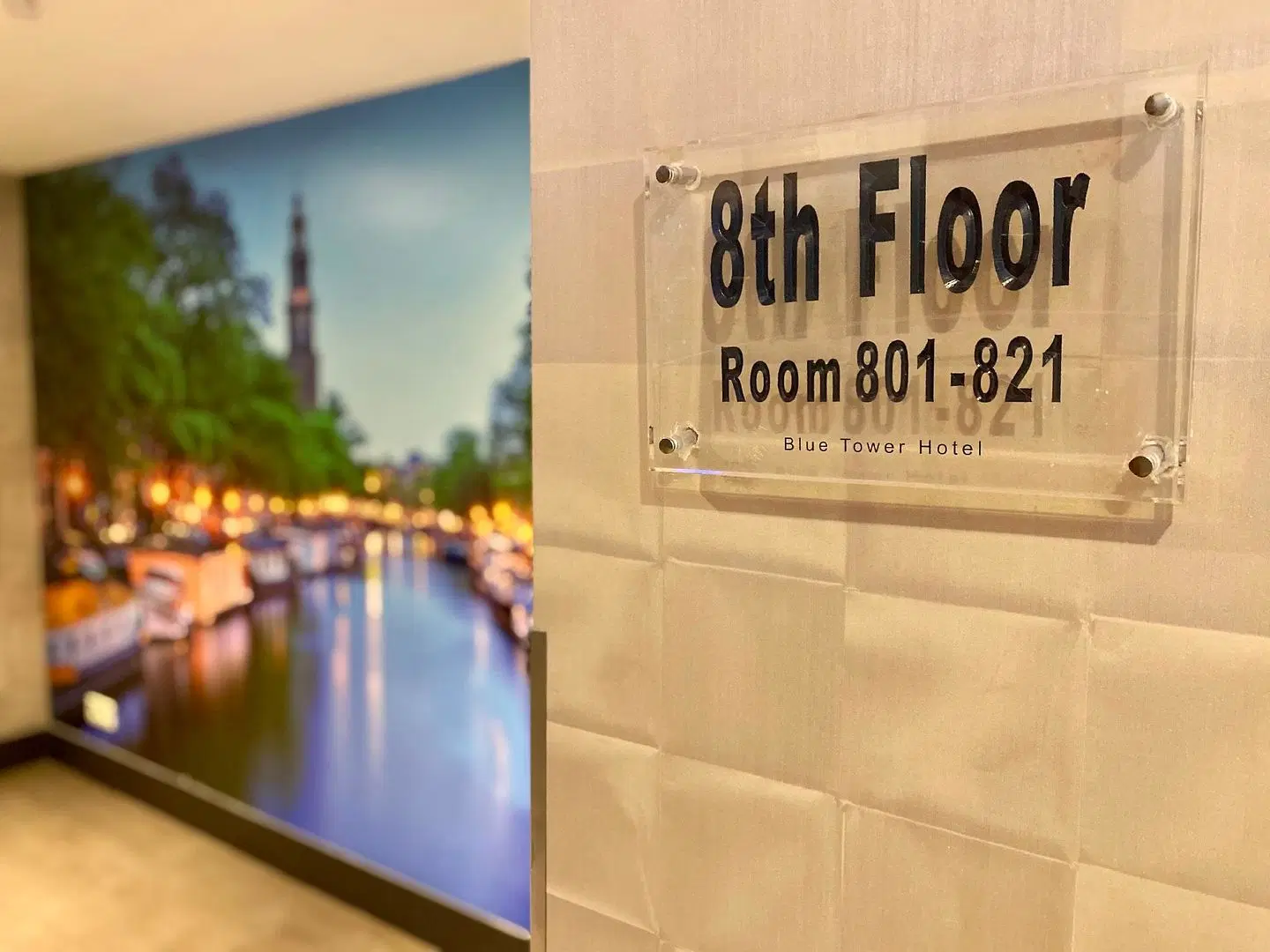 Blue Tower Badezimmer