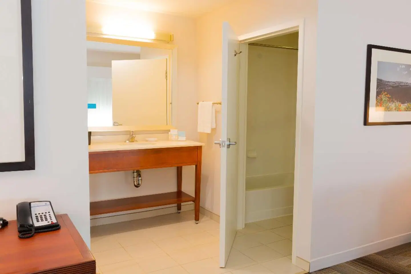 Hampton Inn & Suites Riverside/Corona East Badezimmer