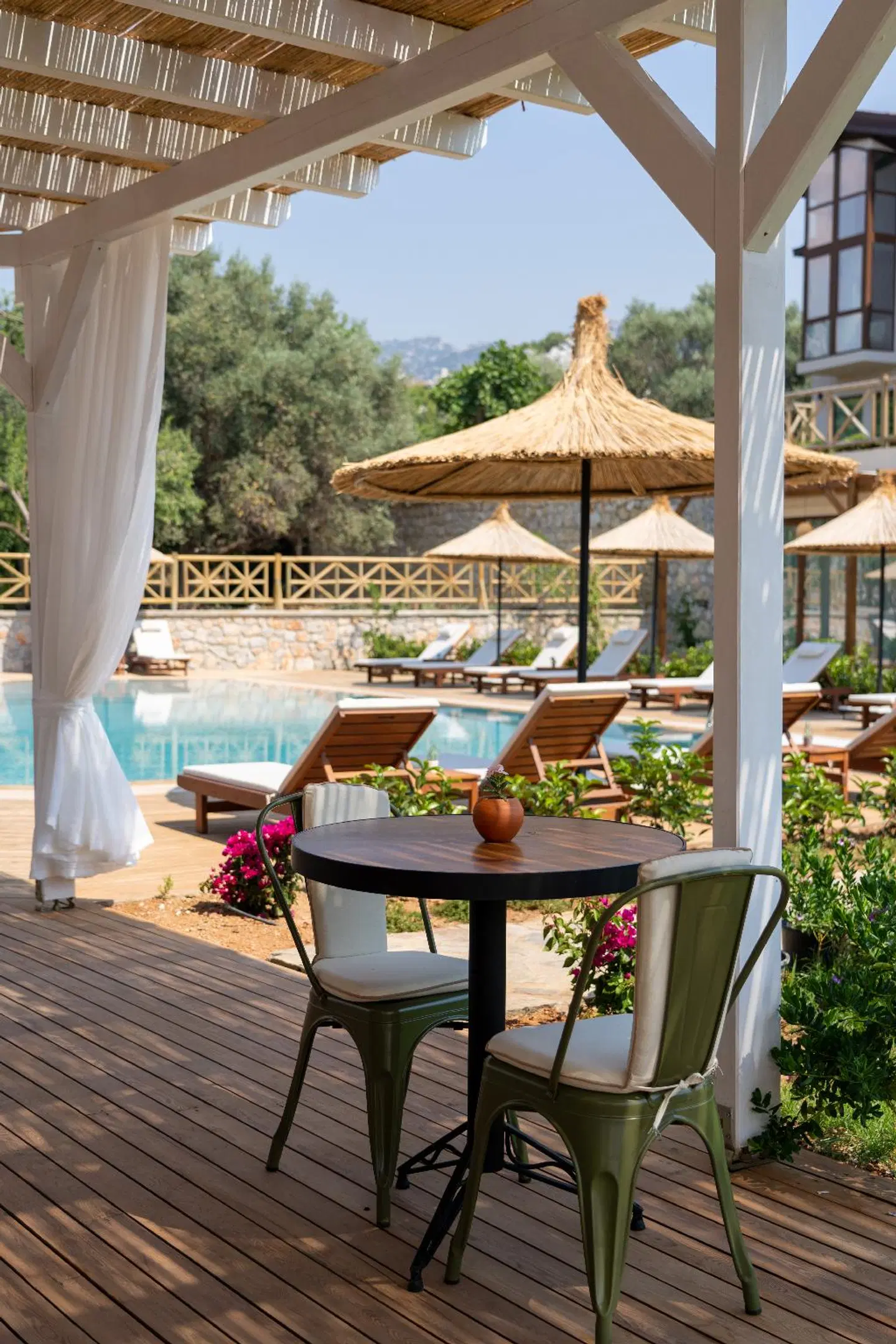 Boho Garden Boutique Hotel Terrasse