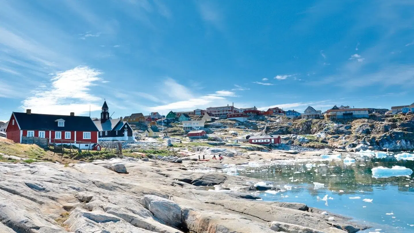 Grönlands Highlights Strand