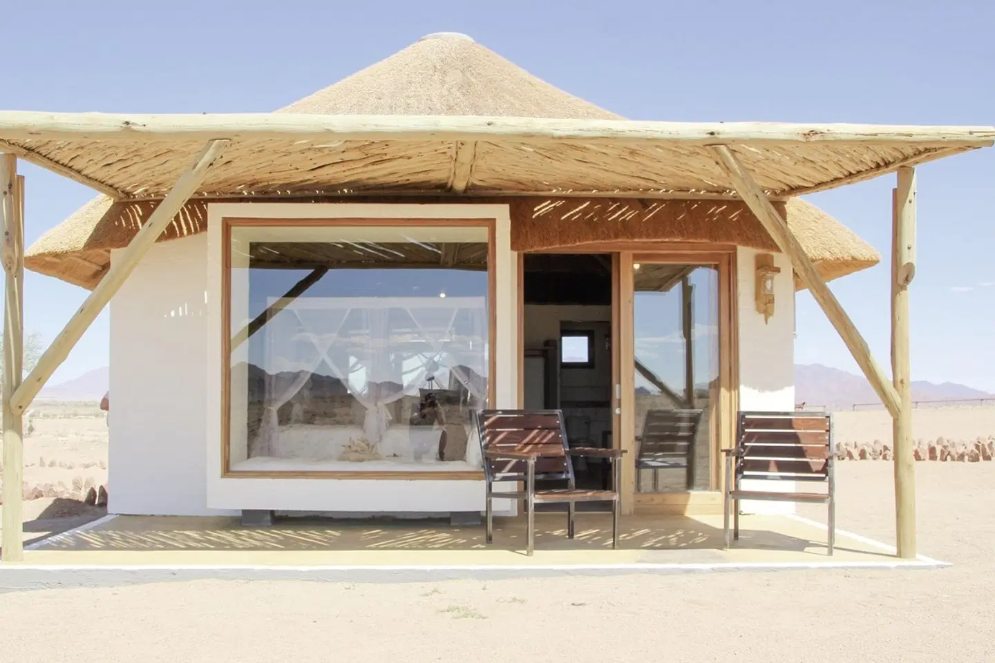 Desert Homestead Lodge Ondili Terrasse