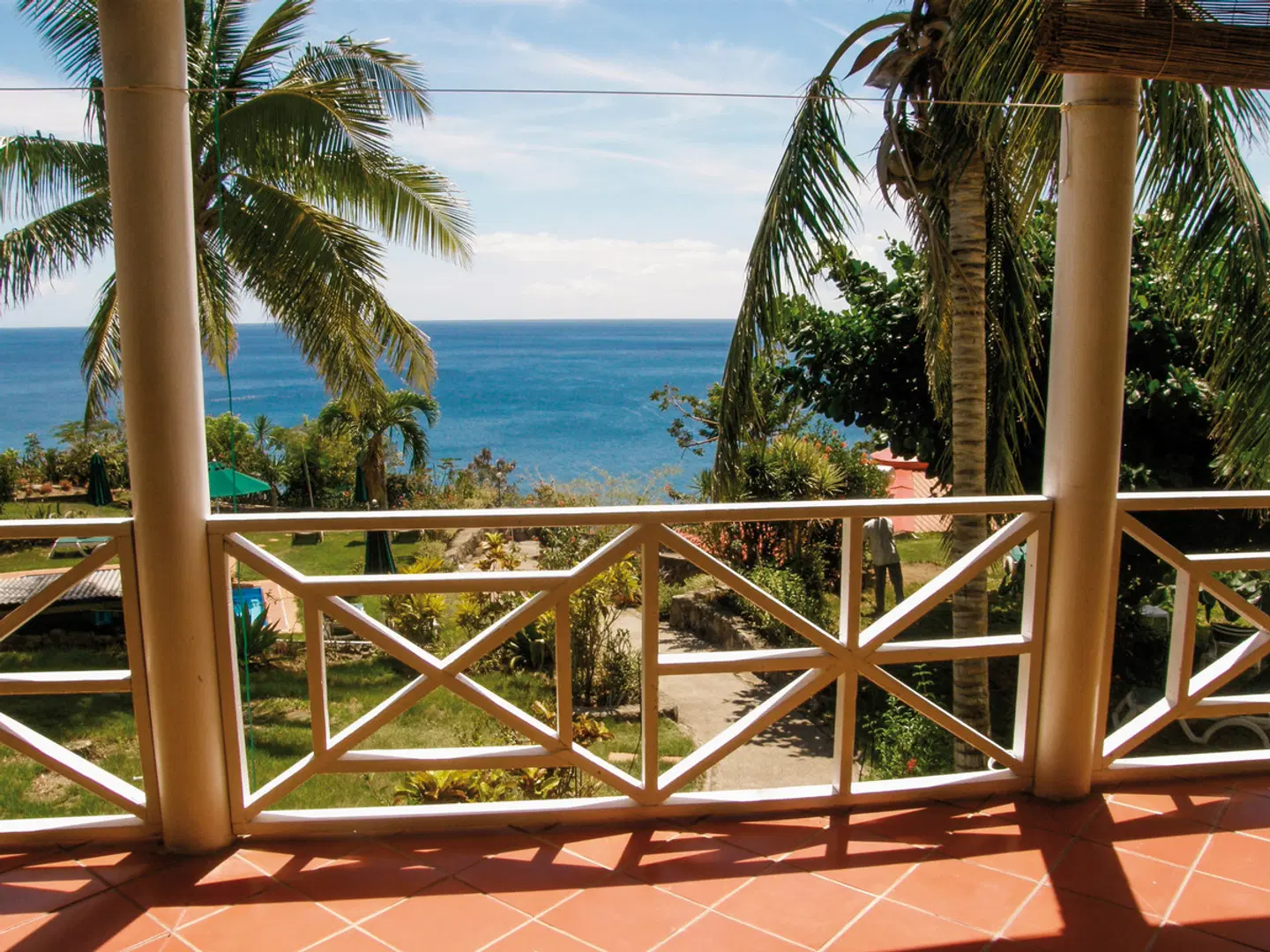 The Tamarind Tree Hotel Terrasse