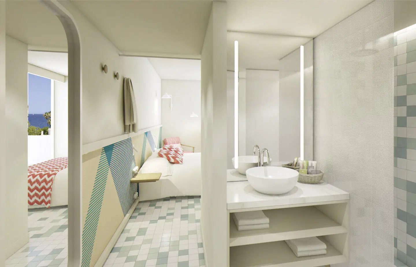 Inturotel Cala Esmeralda Badezimmer