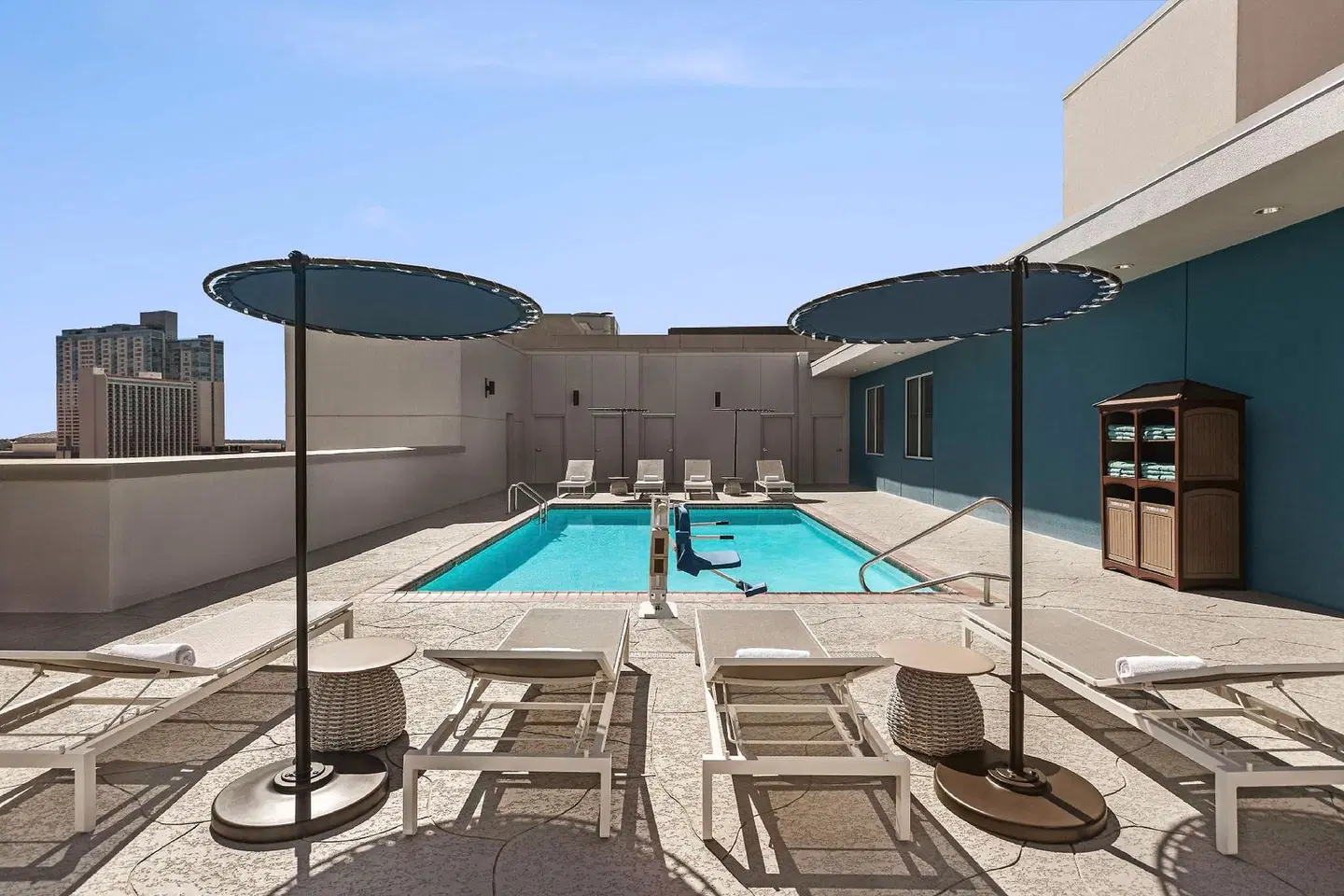 Hilton Garden Inn San Antonio Downtown Terrasse