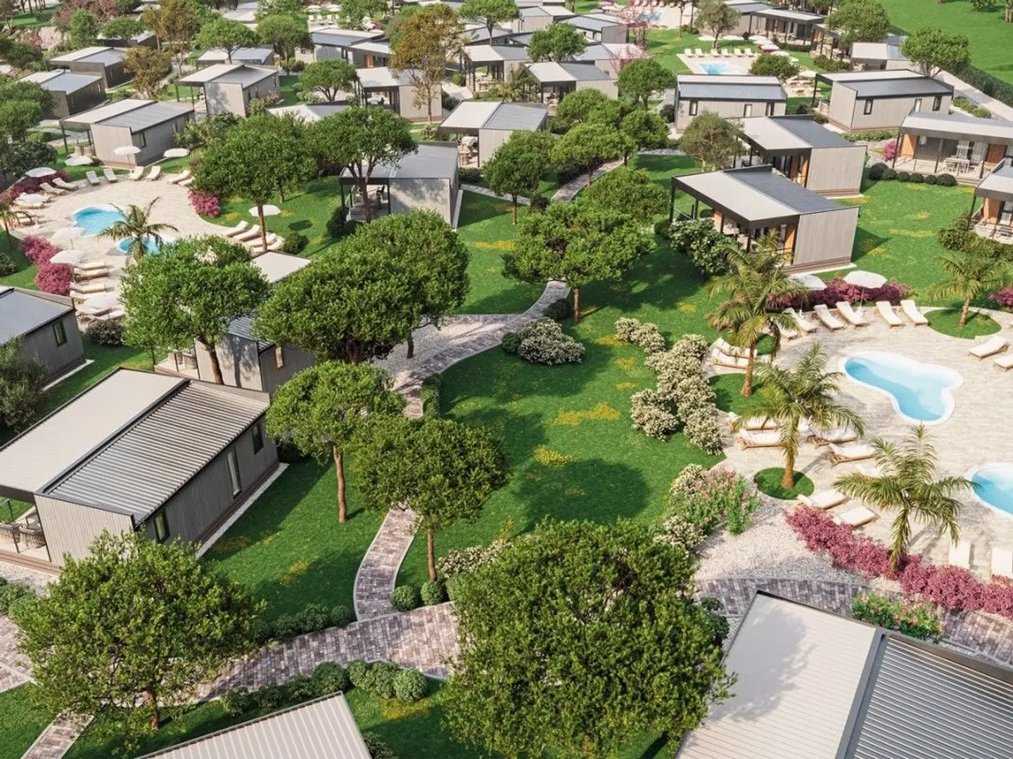 Aminess Sirena Campsite Garten