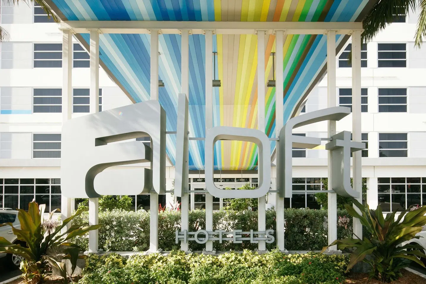 Aloft Miami Airport Terrasse