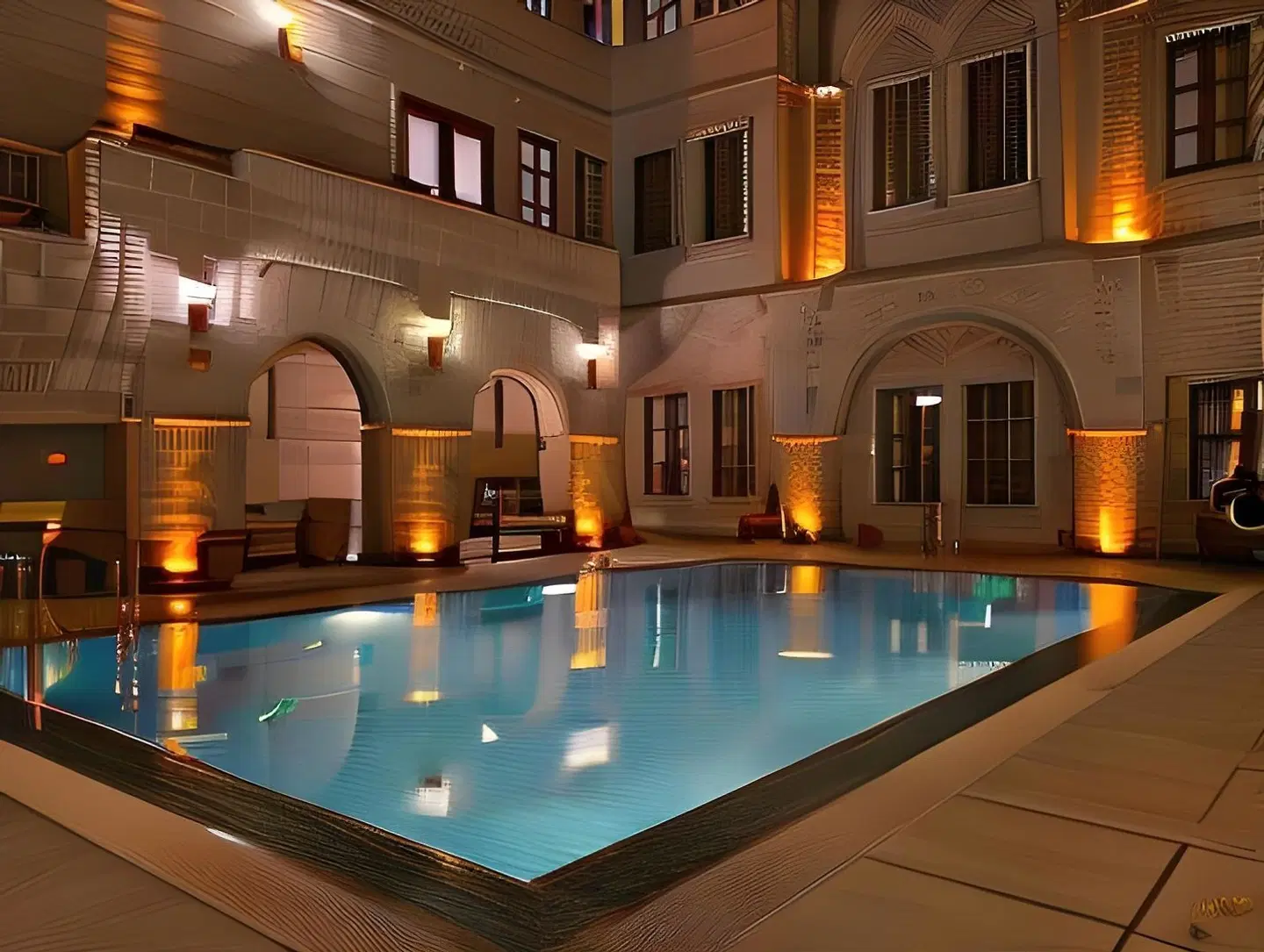 Grand Cappadocia Hotel Hallenbad