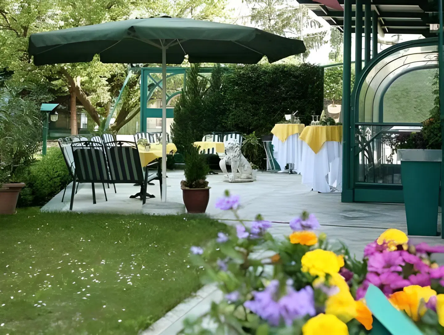 Hotel Asperner Löwe Garten