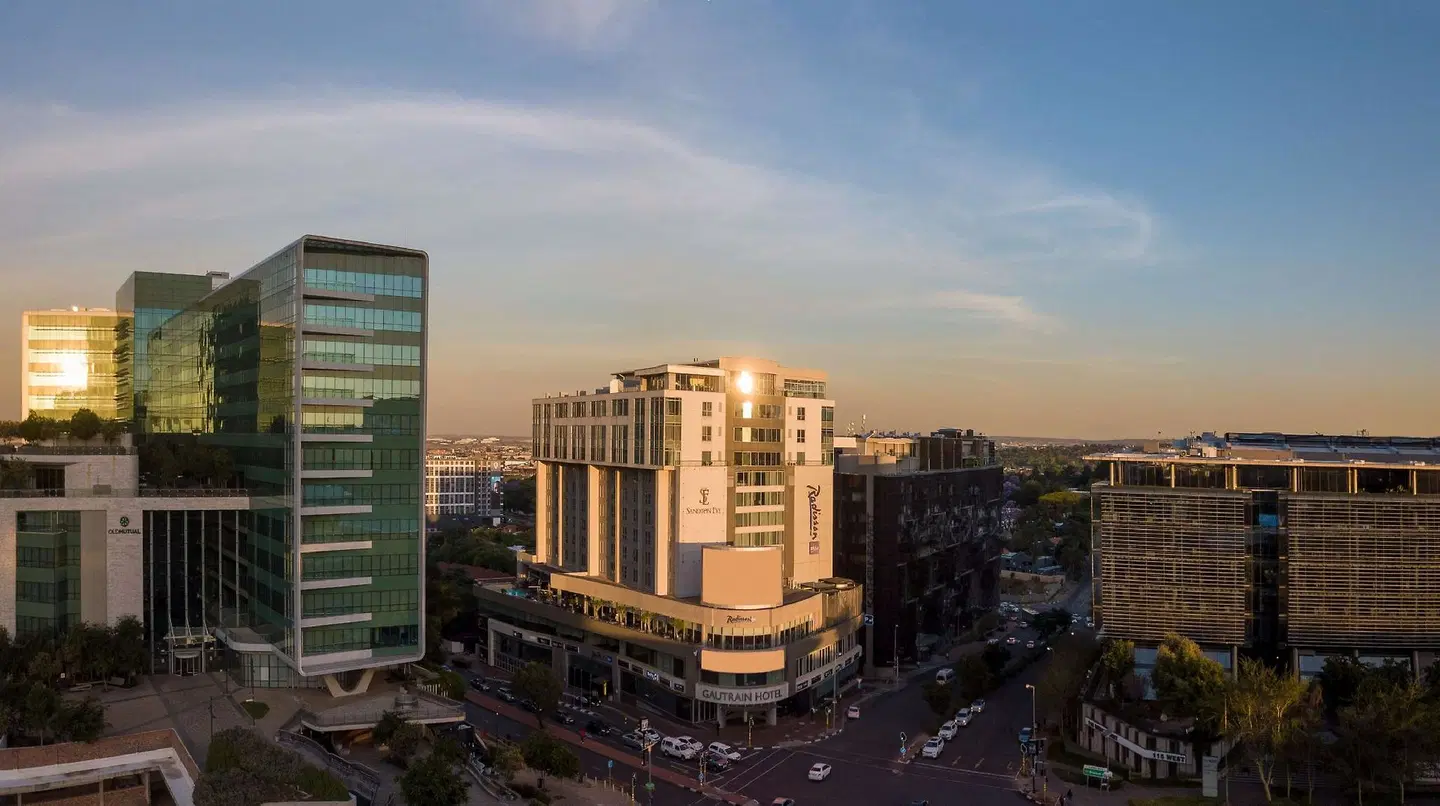 Radisson Blu Gautrain Hotel, Sandton Johannesburg EXTERIOR