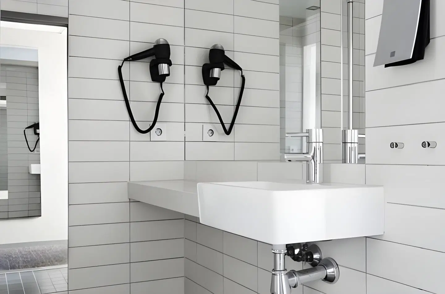 Comfort Hotel Malmö Badezimmer