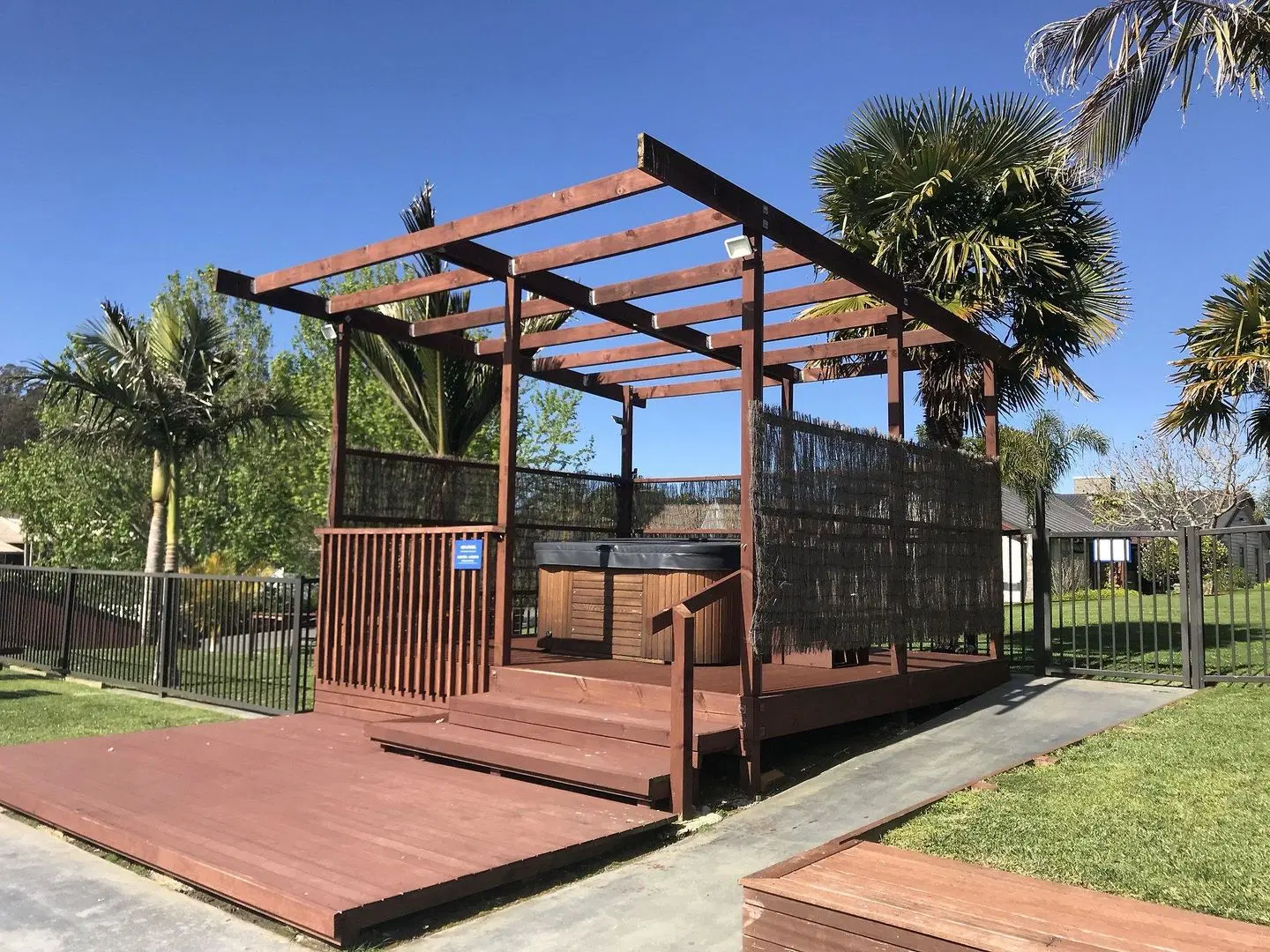 Kerikeri Homestead Motel & Apartments Terrasse