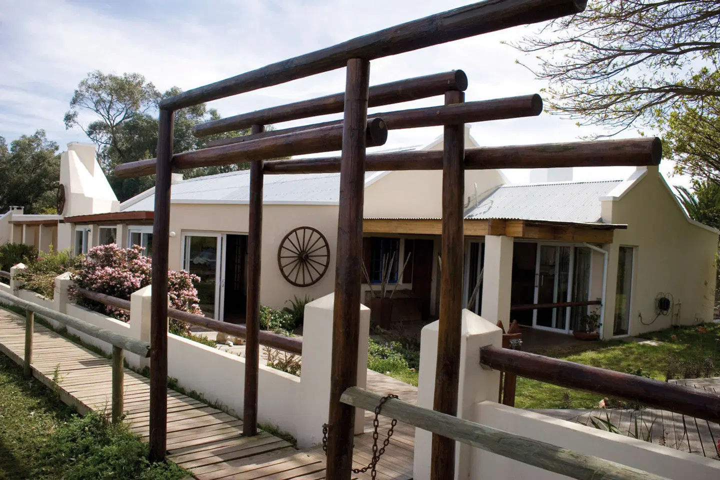 Oyster Bay Lodge Terrasse