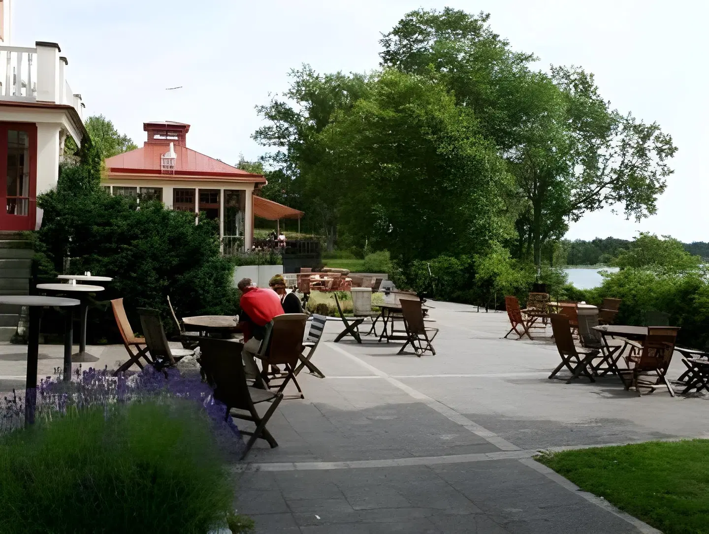 Smådalarö Gård Hotell & Spa Terrasse