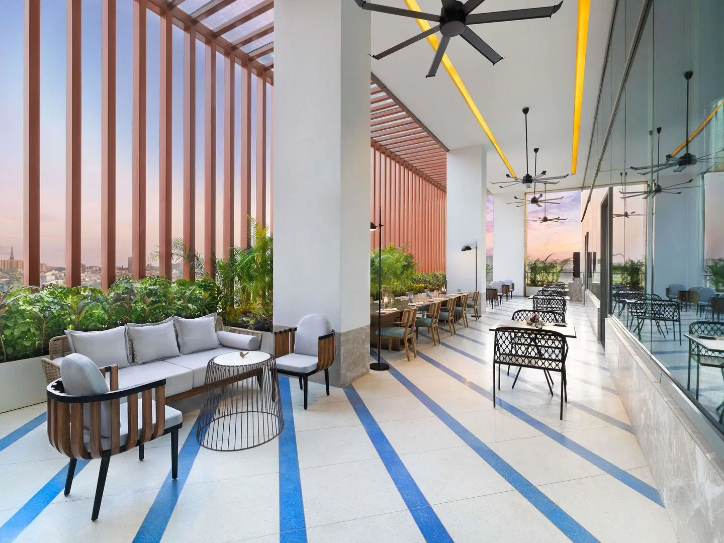 Novotel New Delhi City Centre Terrasse